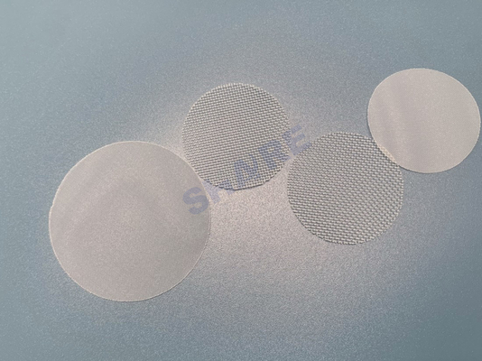 25, 47, 55, 90mm Nylon Mesh Screen Discs 5, 8, 10, 15, 20, 30, 100, 150, 160, 180, 200, 300, 600, 800, 900, 950 Um