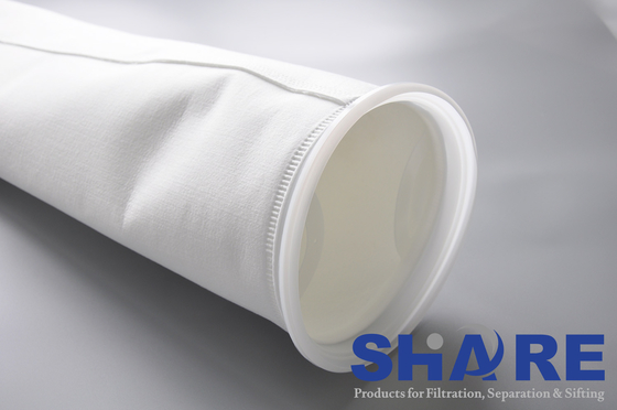 Polypropylene Needle Felt Filter Bags With Stitched Seam Construction