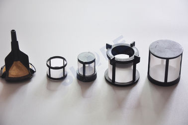 Food Grade PP Resin Filter Components For Food Medical Industrial Filtration