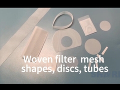 Nylon Polyester Filter Mesh Bentuk dipotong, potongan, cakram