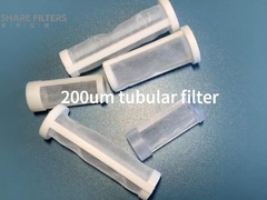 200 Mikron Tubular Filter Darah Ukuran OD13.4x32.4mm, OD16.9x40.4mm, 16.5x52.2mm