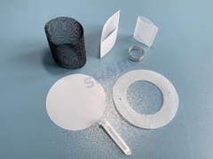 Bagian Filter Mesh Pabrik dalam Nylon Polyester PE PP Stainless Steel Tube Piece